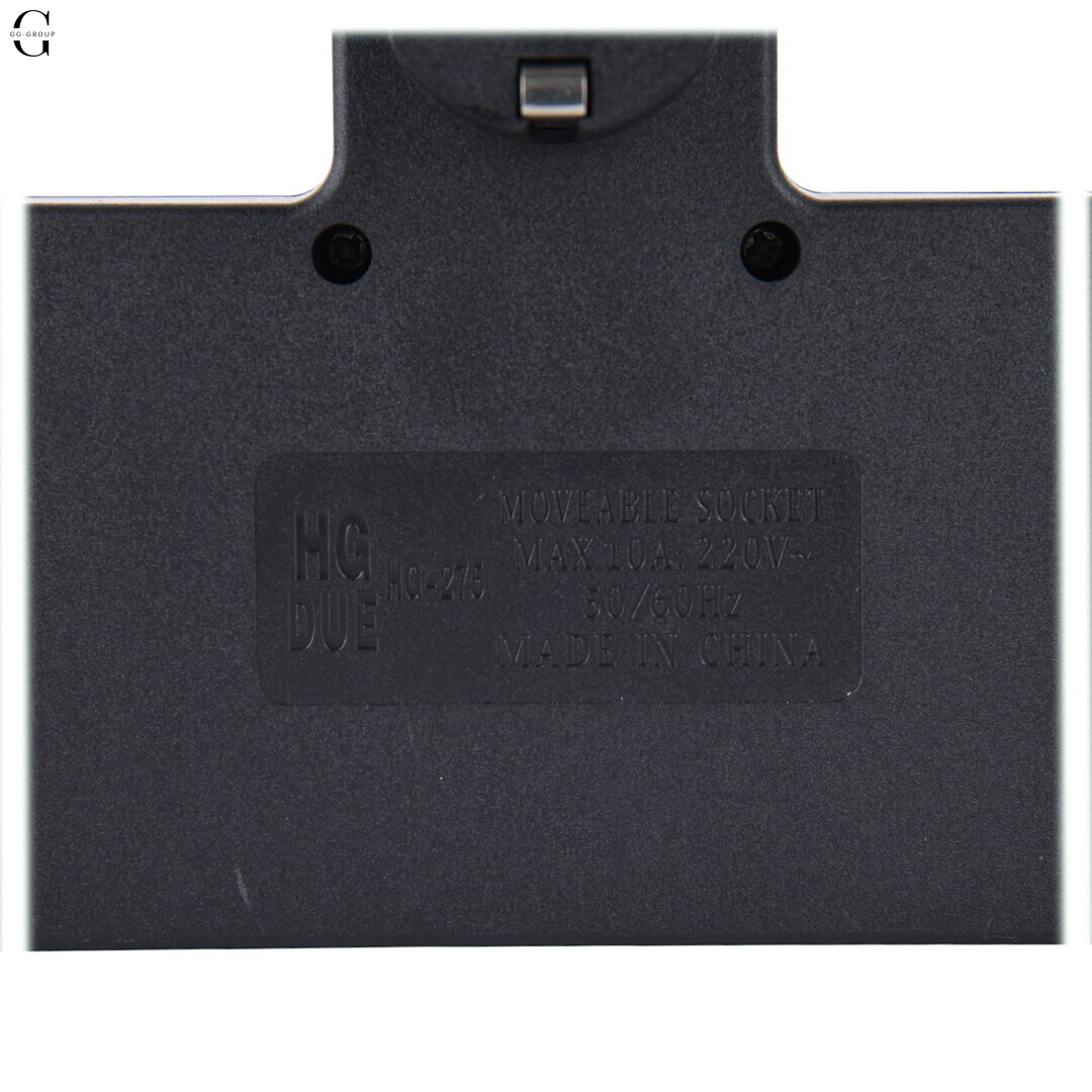 Розетка HG DUE HC-275 з USB-портами та підсвіткою